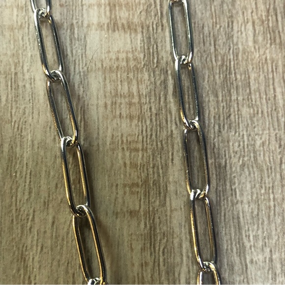 White Fire Opal Silver Butterfly Necklace - Picture 6 of 9